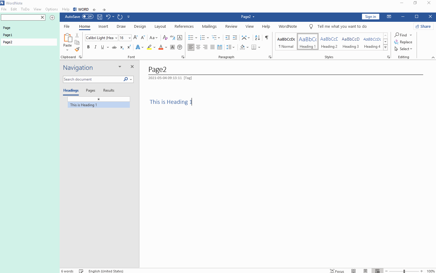 Continue typing text on this paragraph, it is showing all heading 1.